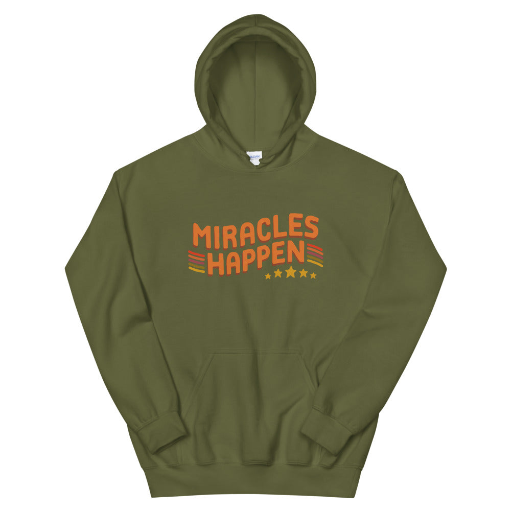 Miracles Happen — Adult Unisex Hoodie
