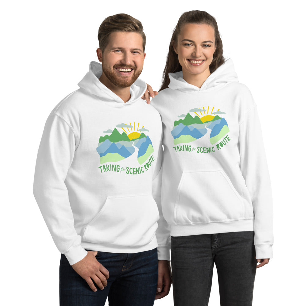 Taking The Scenic Route — Adult Unisex Hoodie