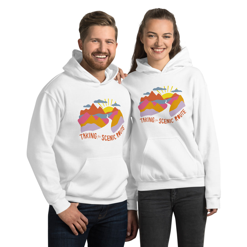 Taking The Scenic Route — Adult Unisex Hoodie