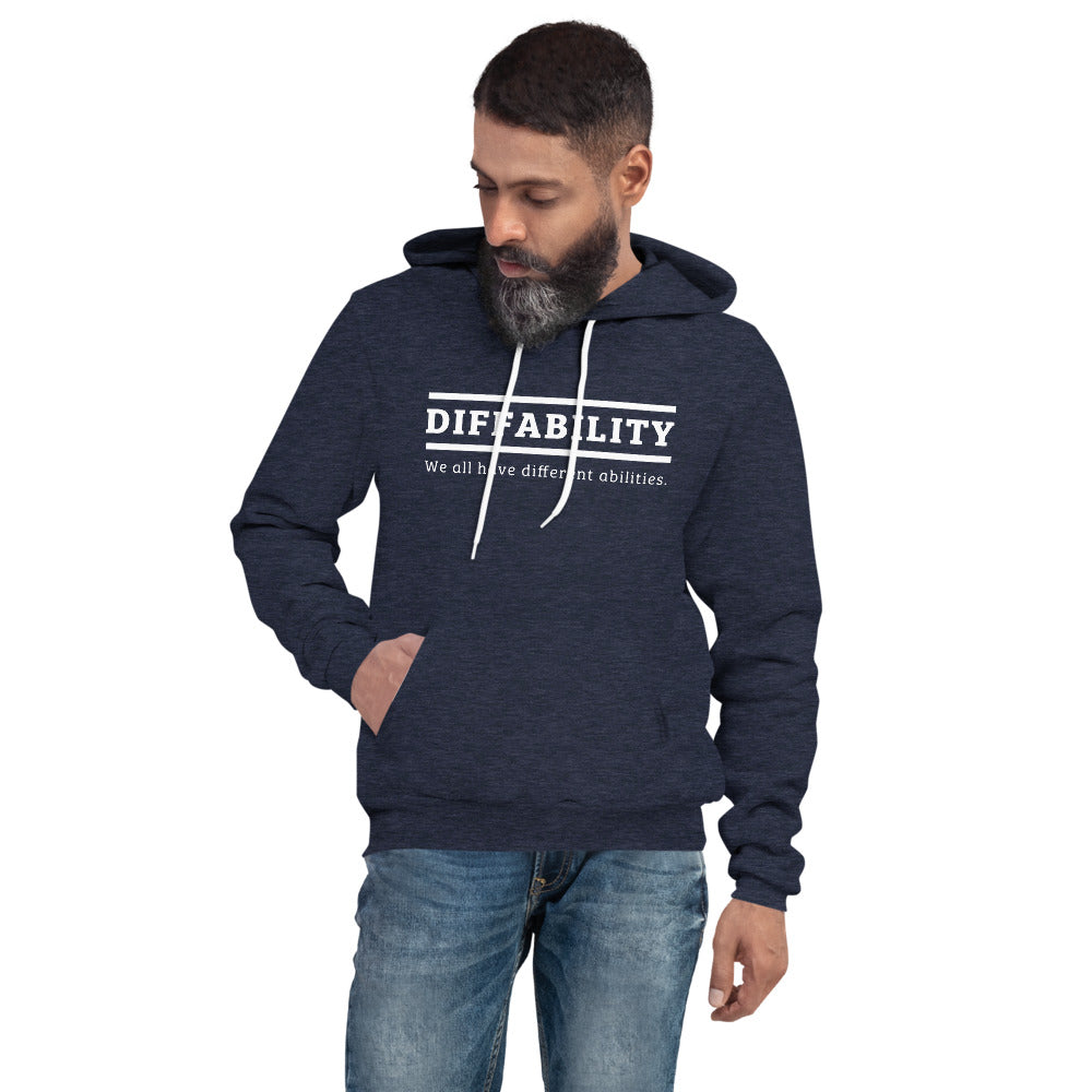 Diffability — Adult Unisex Hoodie