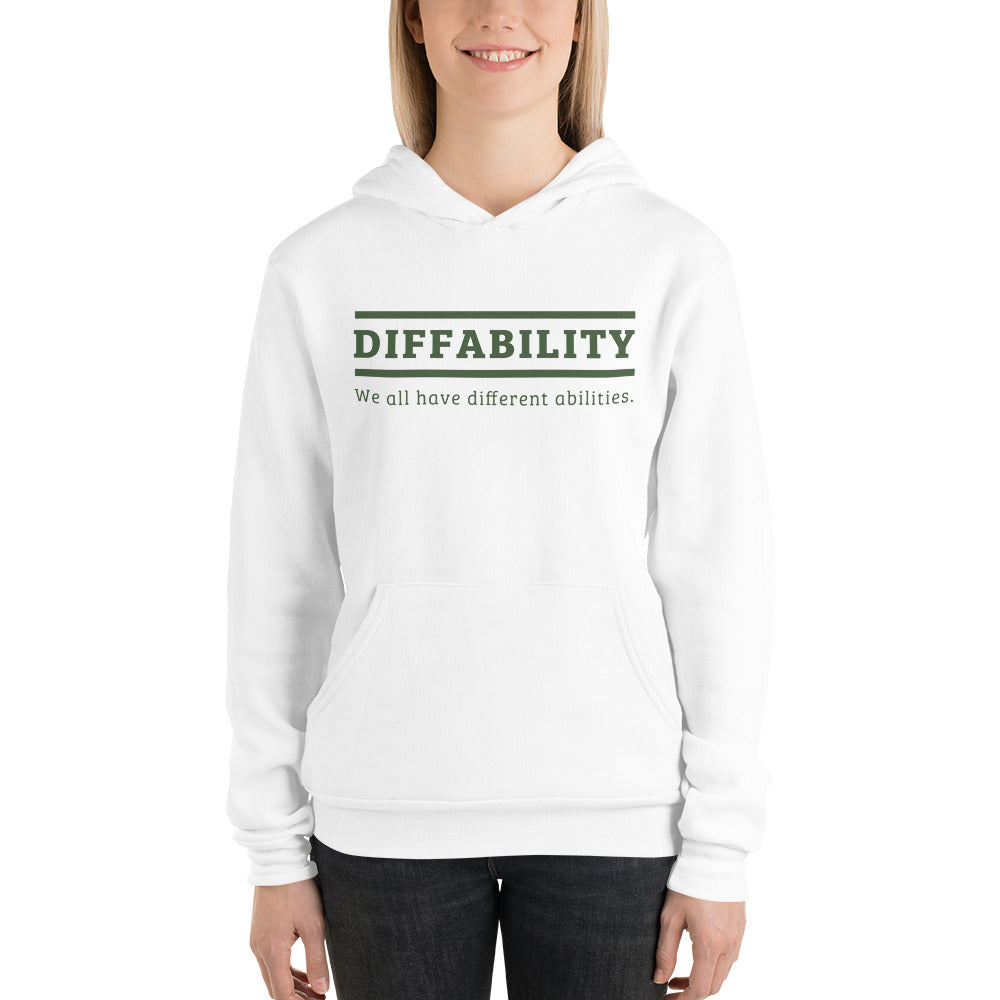 Diffability — Adult Unisex Hoodie
