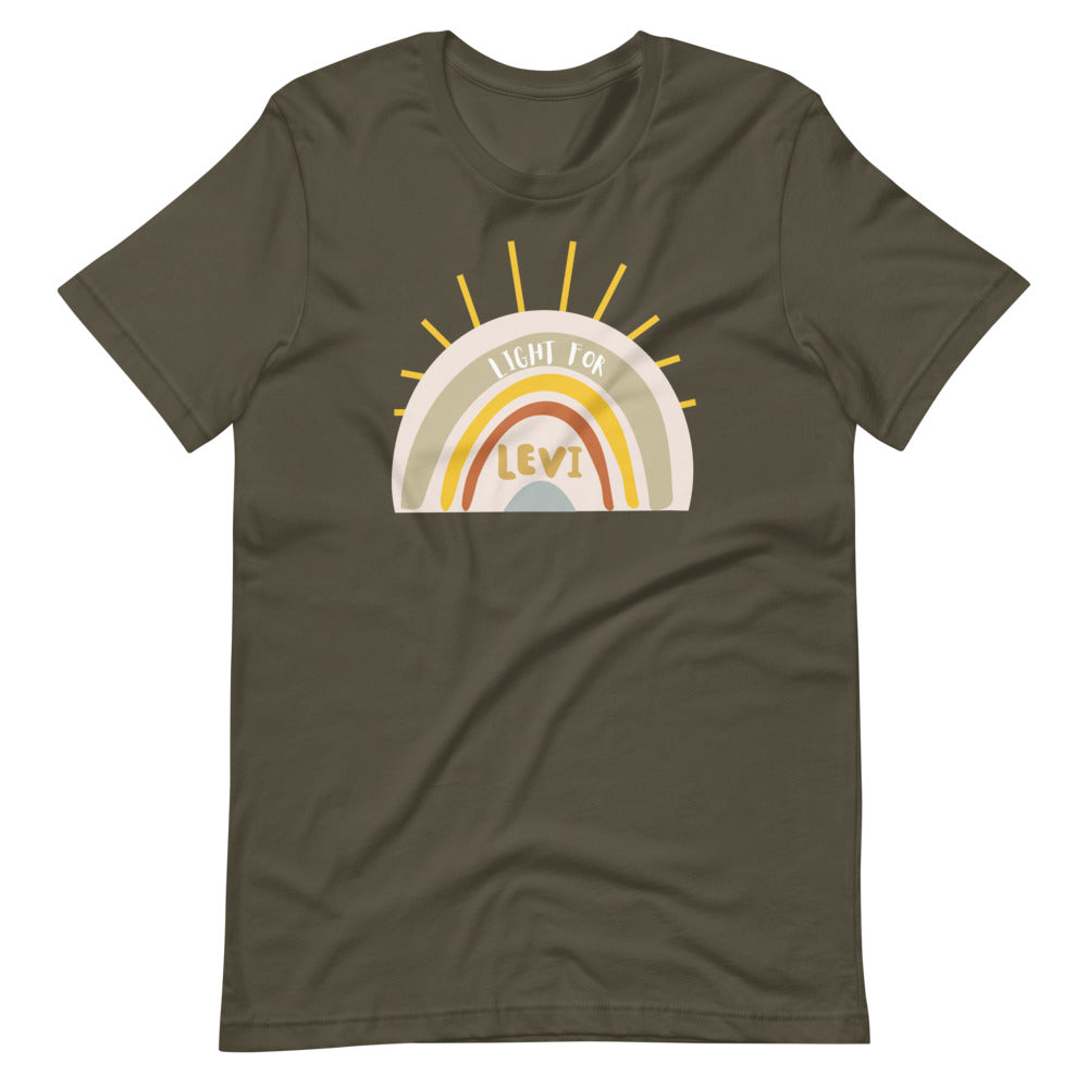 Light For Levi — Rainbow Unisex Tee