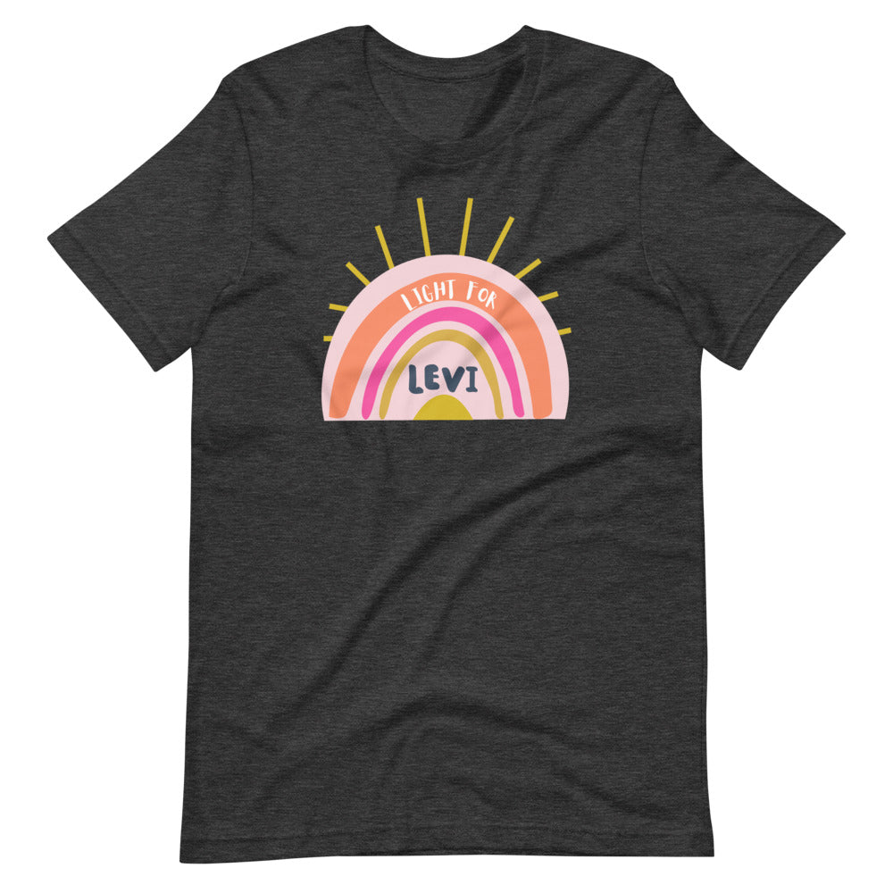 Light For Levi — Adult Unisex Tee (Summer Pink)