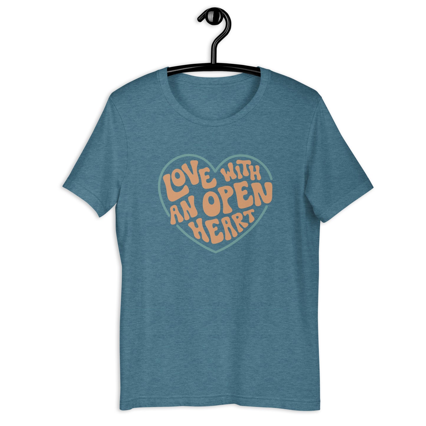 Love With An Open Heart — Adult Unisex Tee