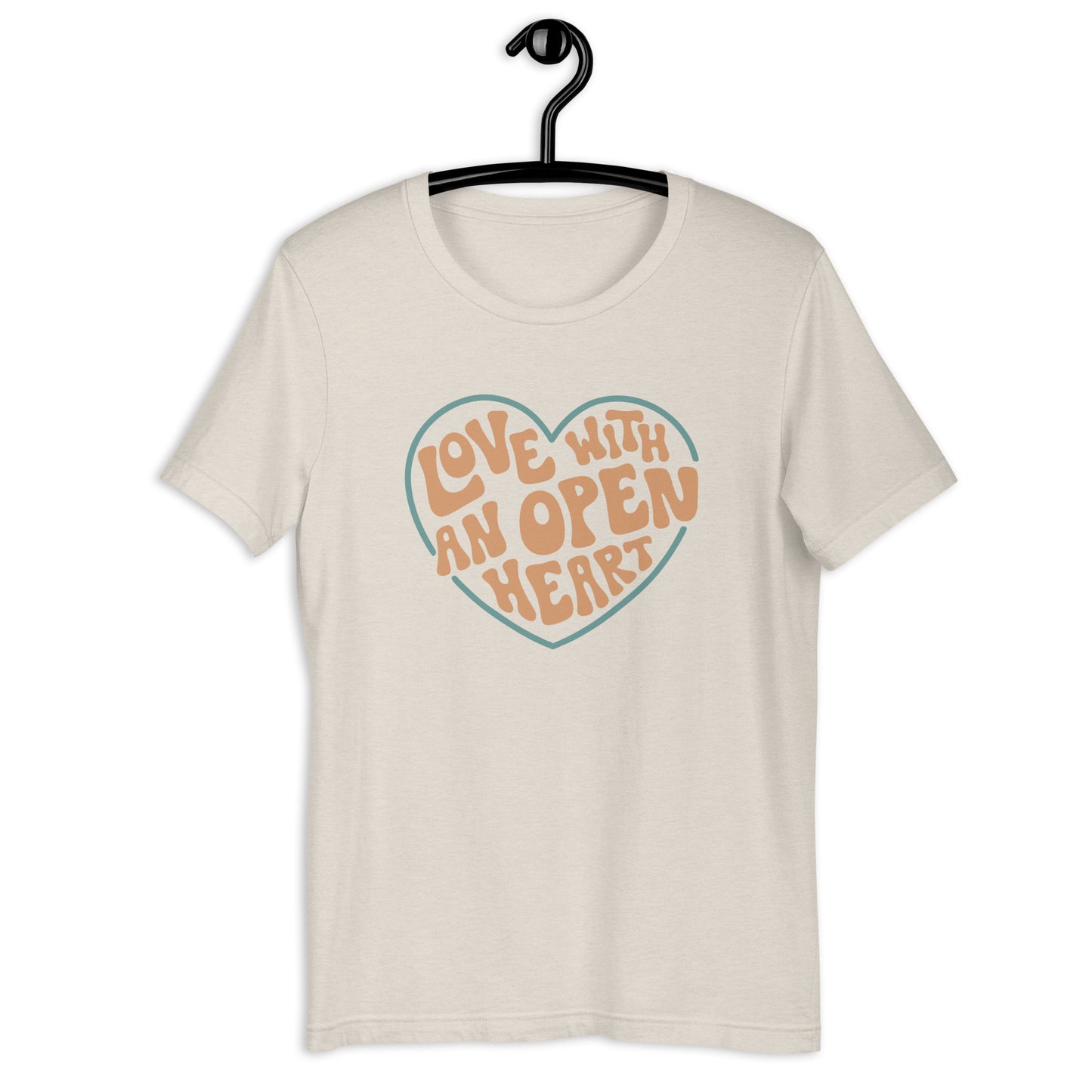 Love With An Open Heart — Adult Unisex Tee