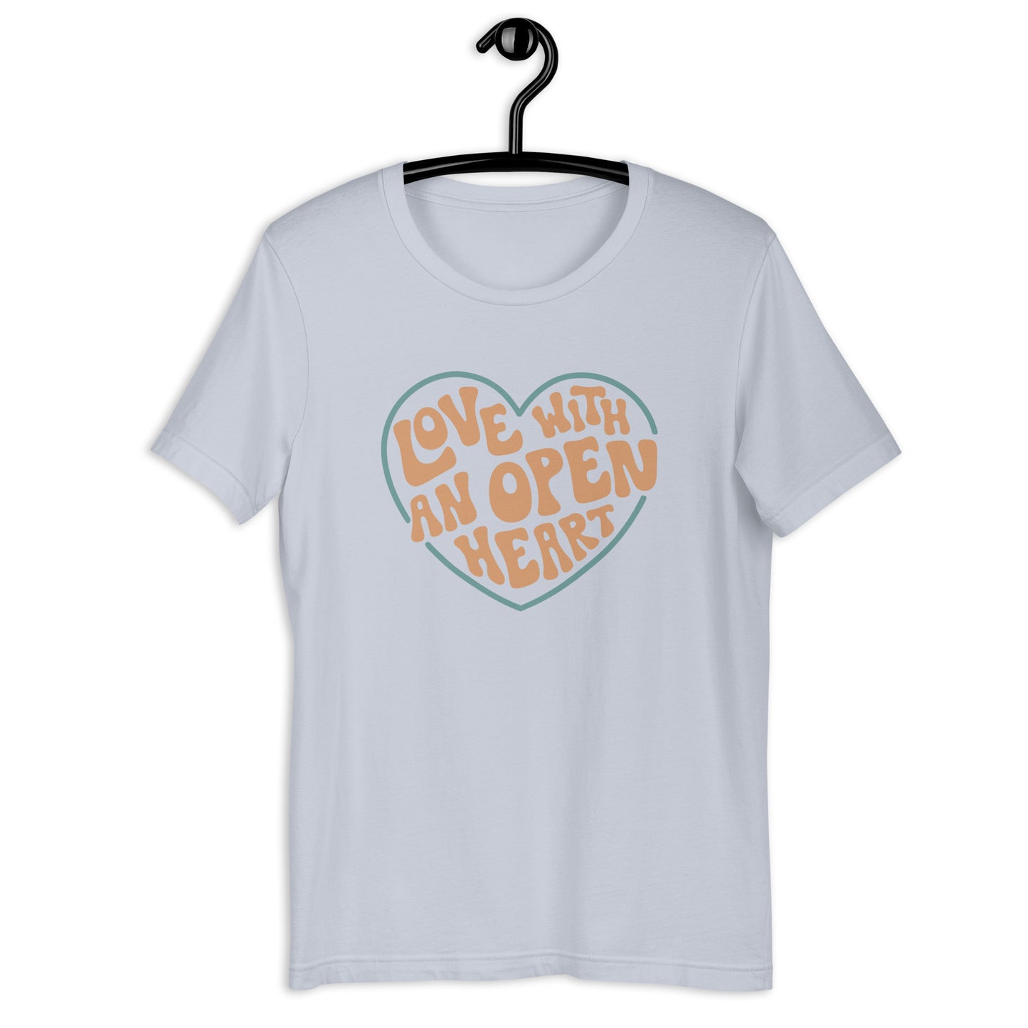 Love With An Open Heart — Adult Unisex Tee