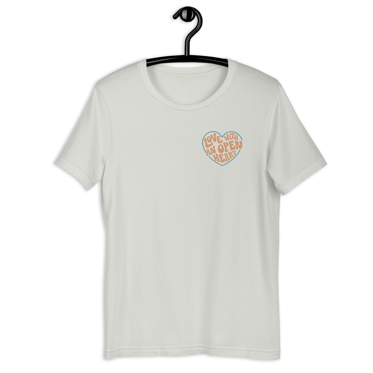 Love With An Open Heart — Adult Unisex Tee (Chest)