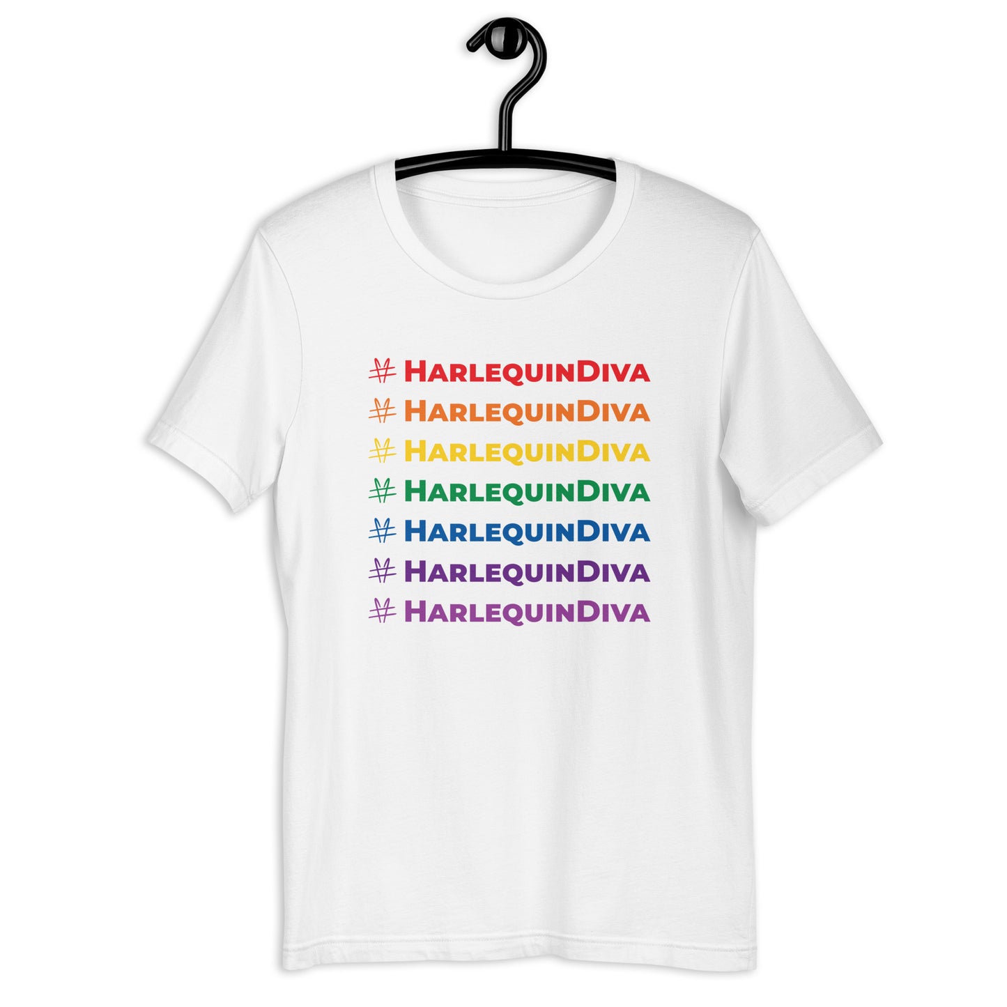 #HarlequinDiva — Adult Unisex Tee