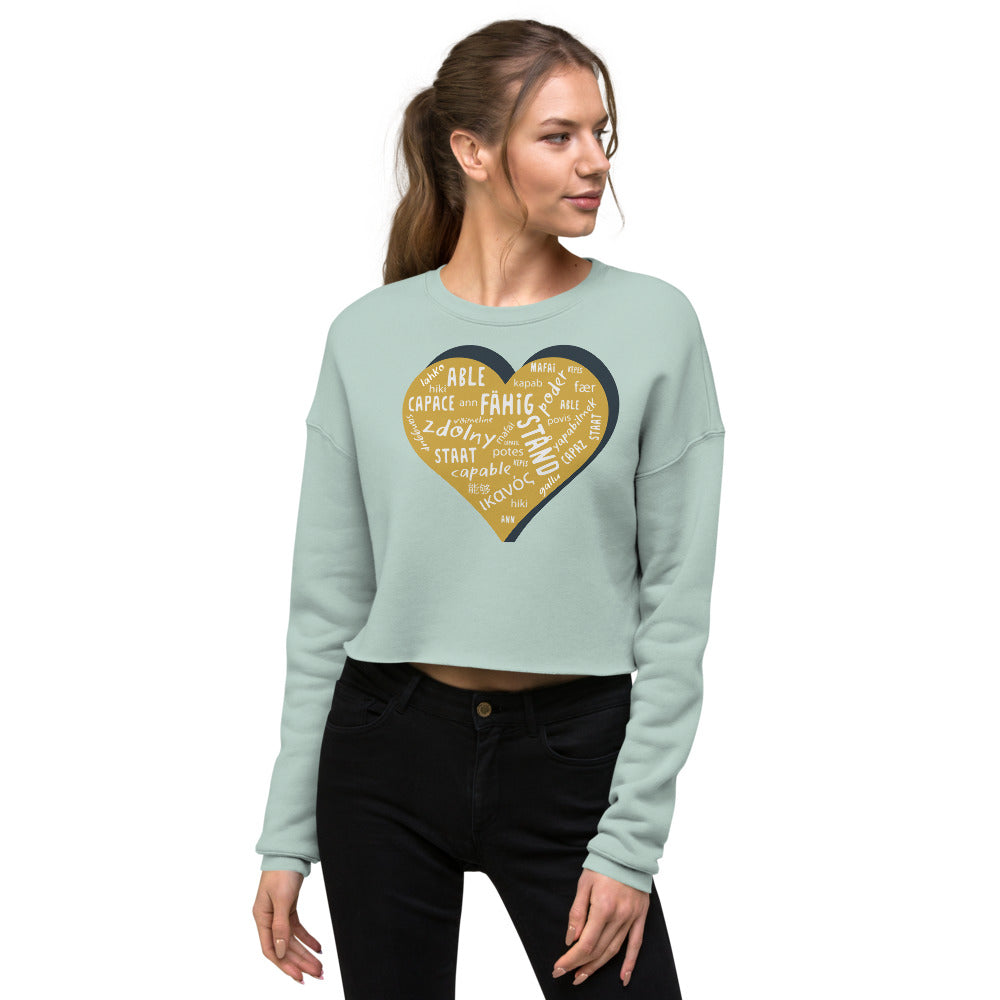 Able — Crop Sweatshirt