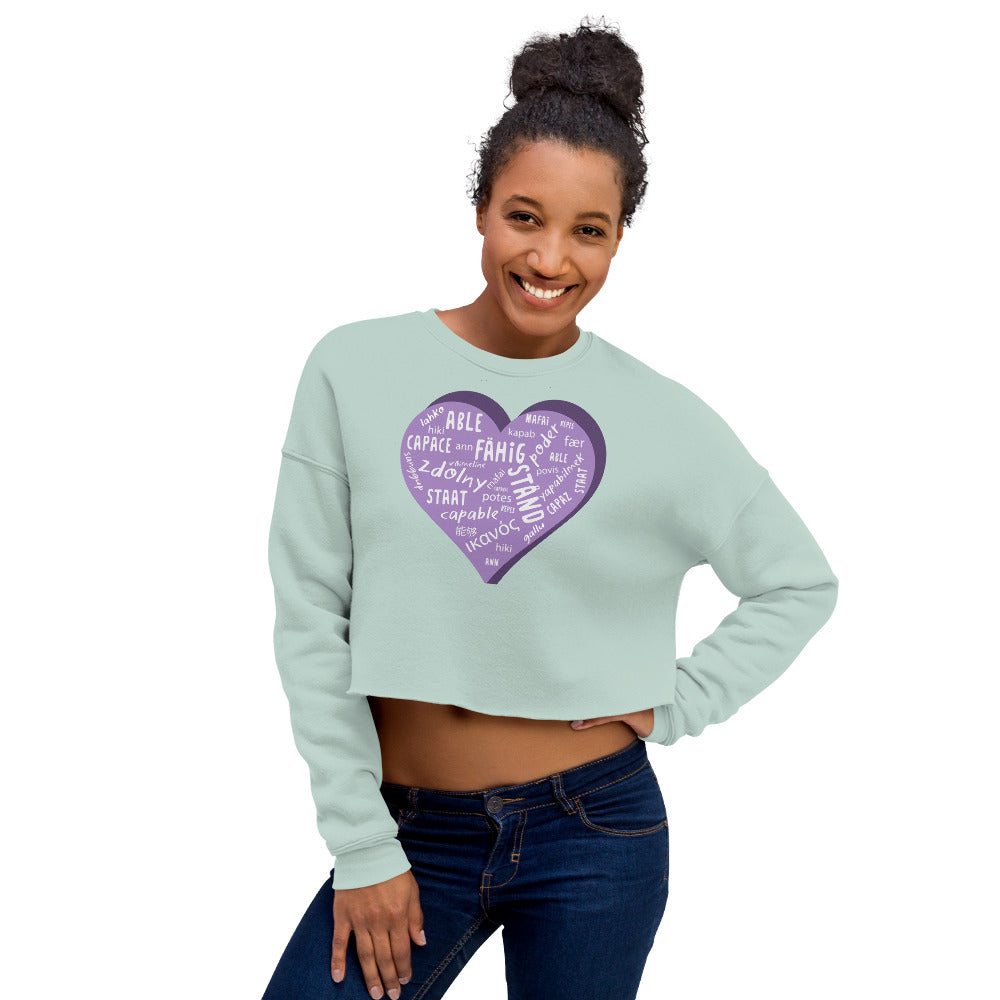 Able — Crop Sweatshirt