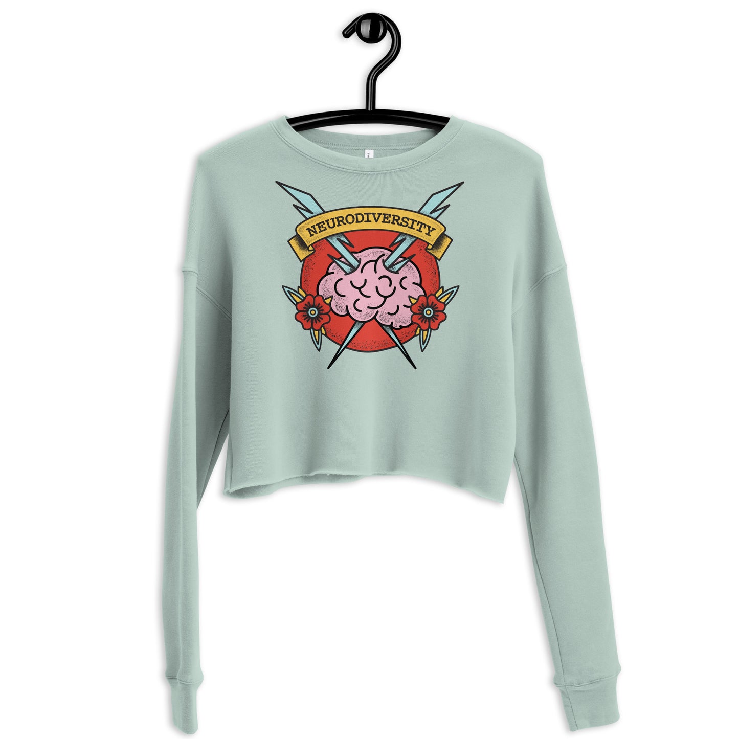 Neurodiversity — Crop Sweatshirt
