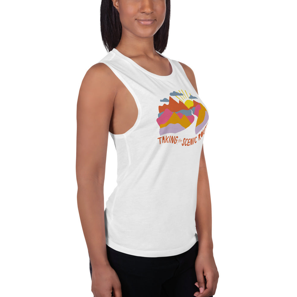 Taking The Scenic Route — Muscle Tank