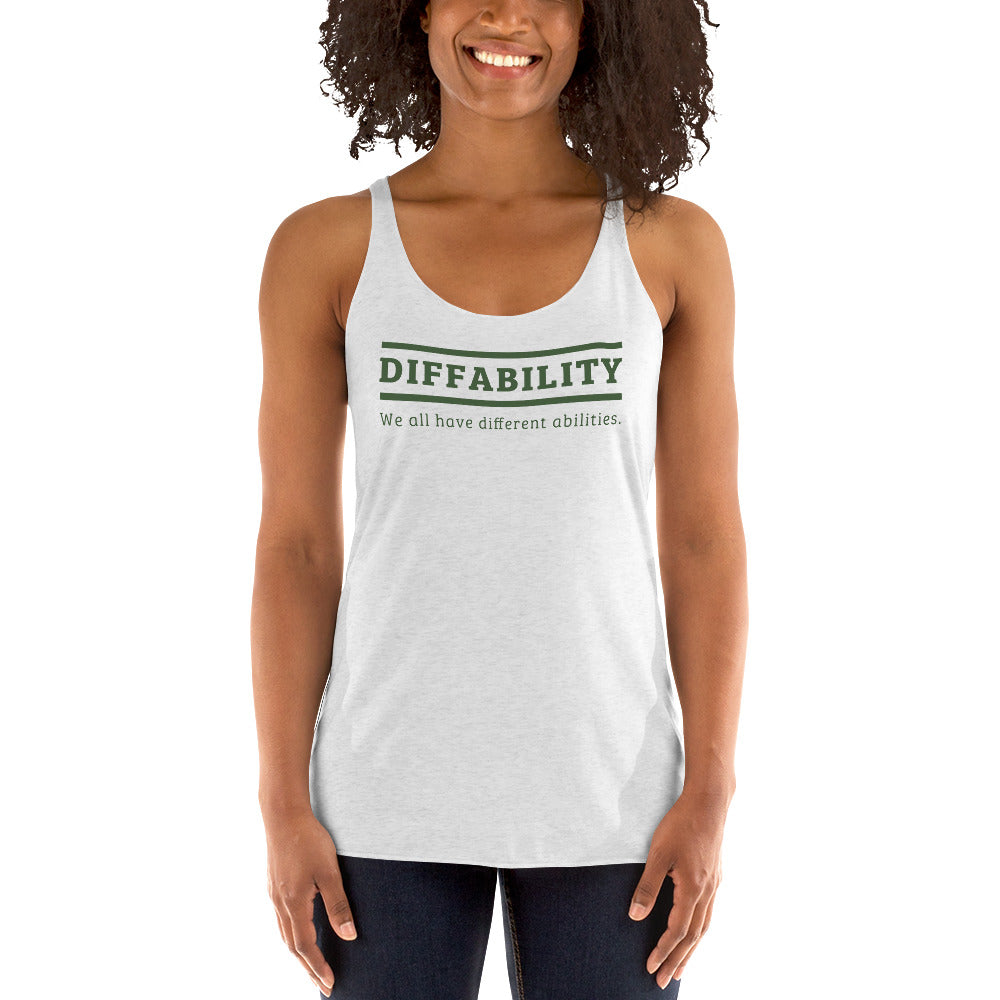 Diffability — Racerback Tank