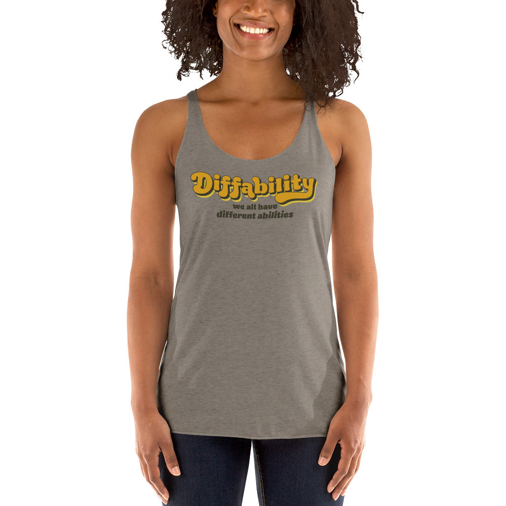 Diffability — Racerback Tank