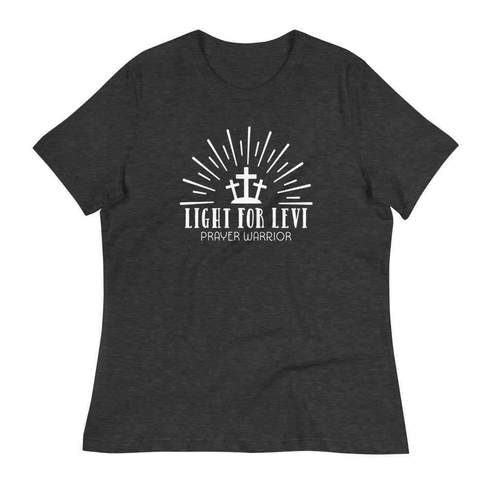 Light For Levi — Women's Relaxed Prayer Warrior Tee