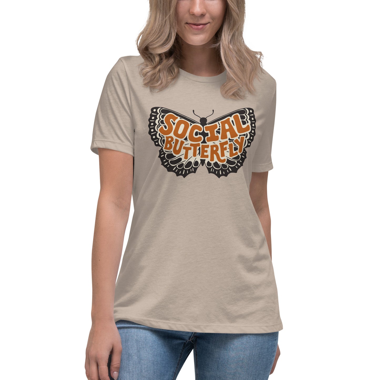 Social Butterfly — Women's Relaxed Tee