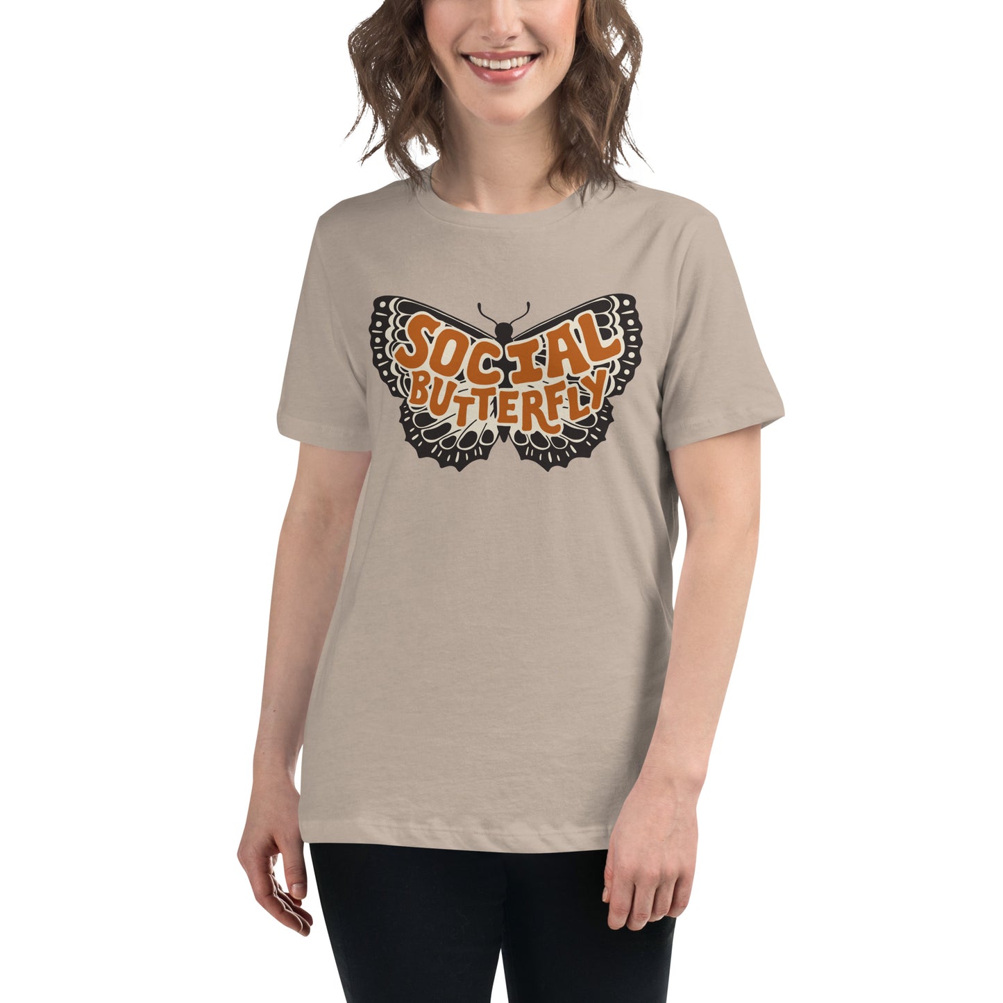 Social Butterfly — Women's Relaxed Tee