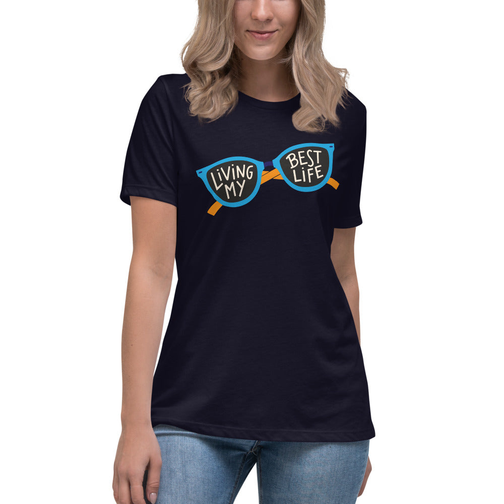 Living My Best Life — Women's Relaxed Tee