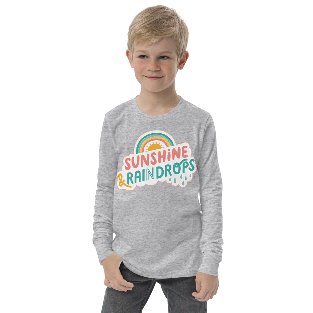 Sunshine & Raindrops — Youth Long Sleeve Tee