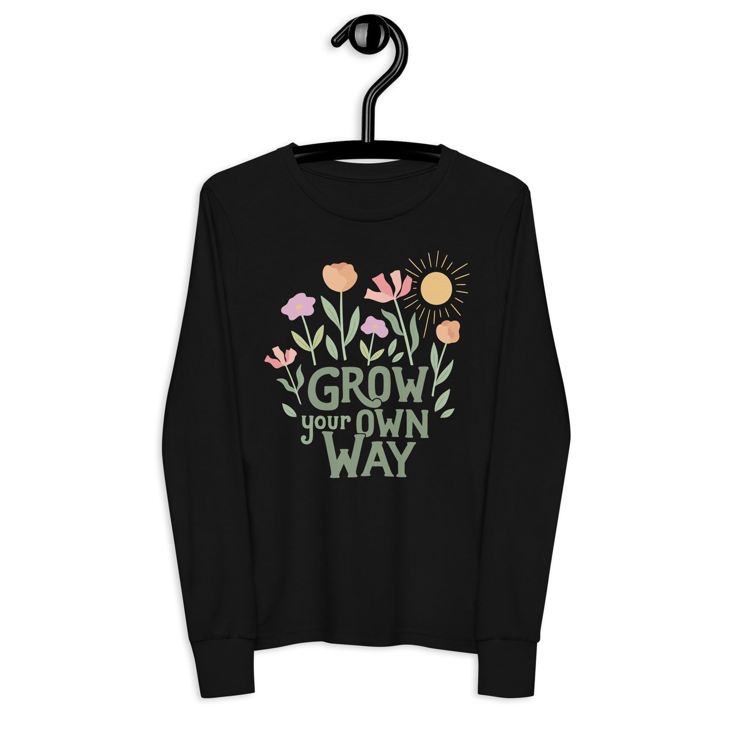 Grow Your Own Way — Youth Long Sleeve Tee