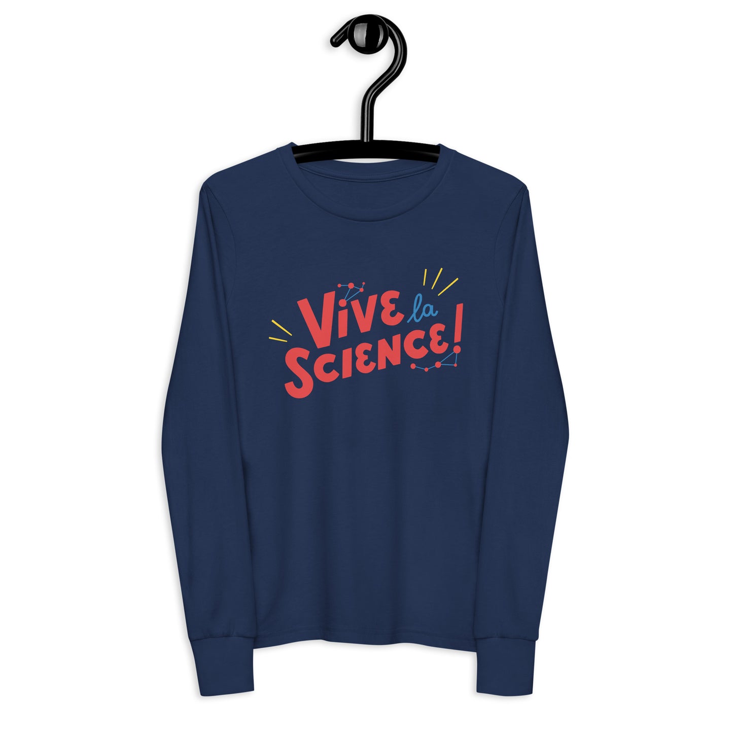 Vive la Science — Youth Long Sleeve Tee
