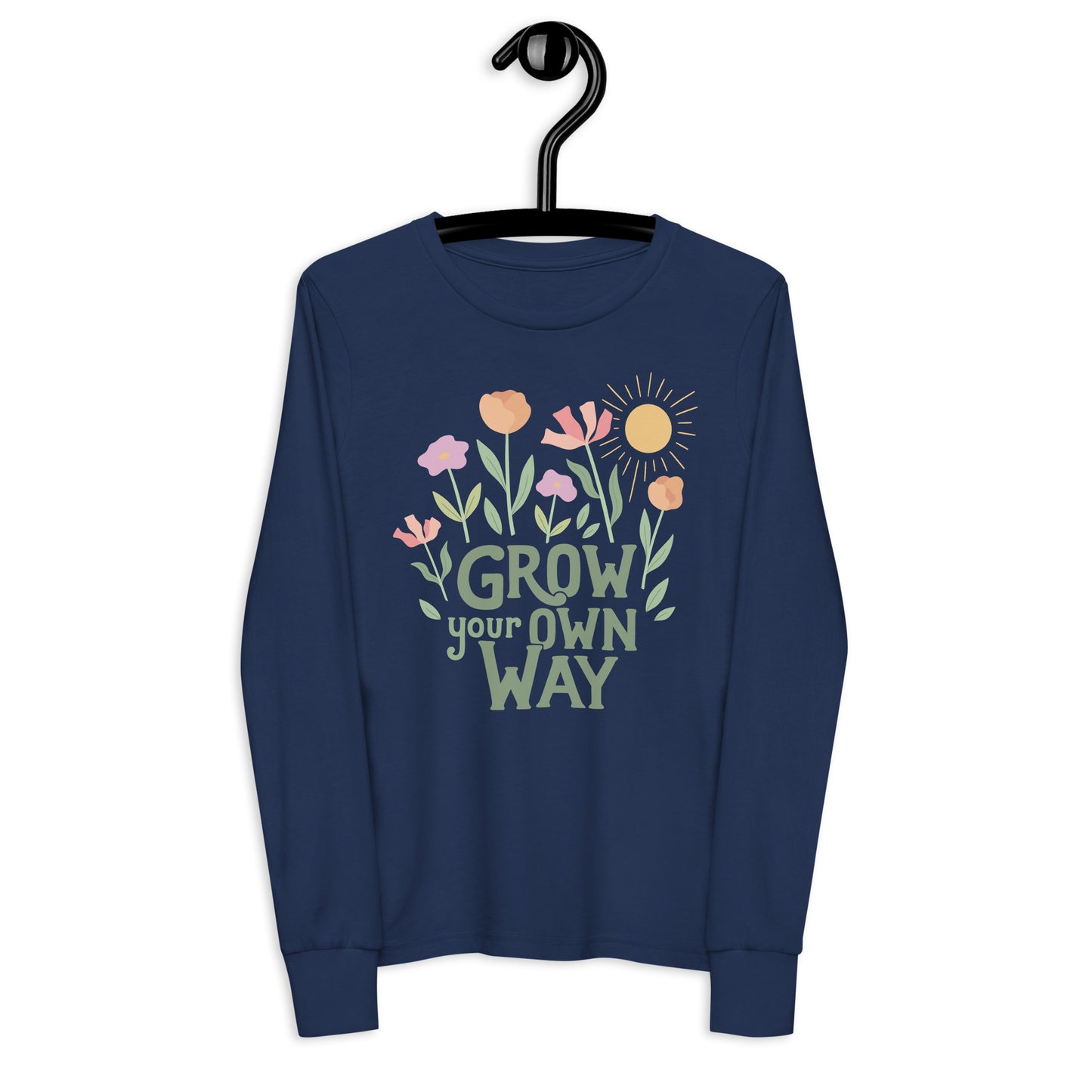 Grow Your Own Way — Youth Long Sleeve Tee