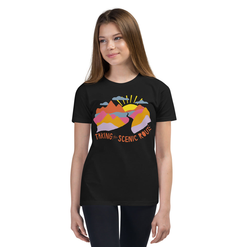 Taking The Scenic Route — Youth Tee