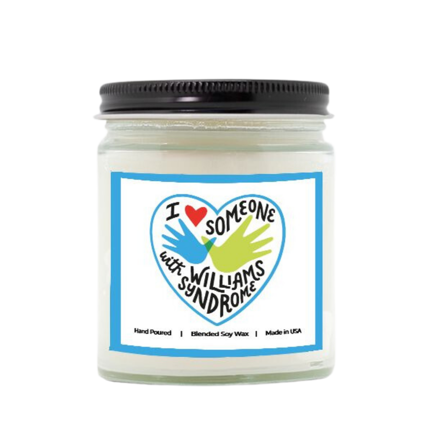 I Love Someone with Williams Syndrome — 9oz Candle