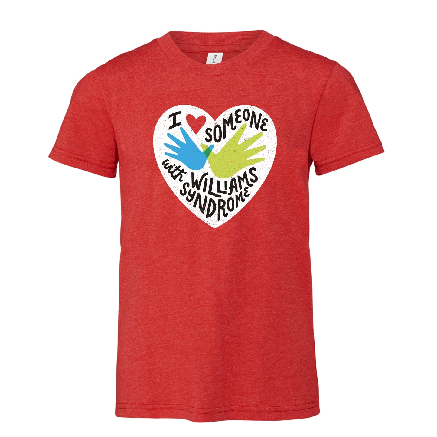 I ❤️ Love Someone with Williams Syndrome — Adult Unisex Tee