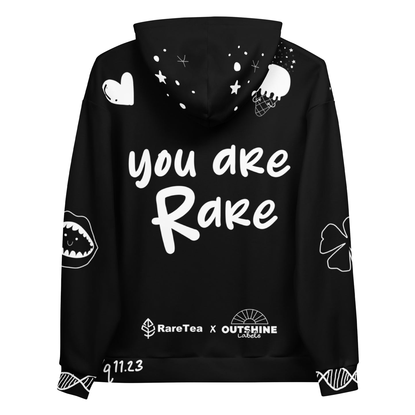 You are Rare — Adult Unisex Hoodie (RareTea x Outshine Labels)