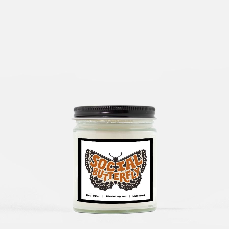 Social Butterfly — 9oz Candle