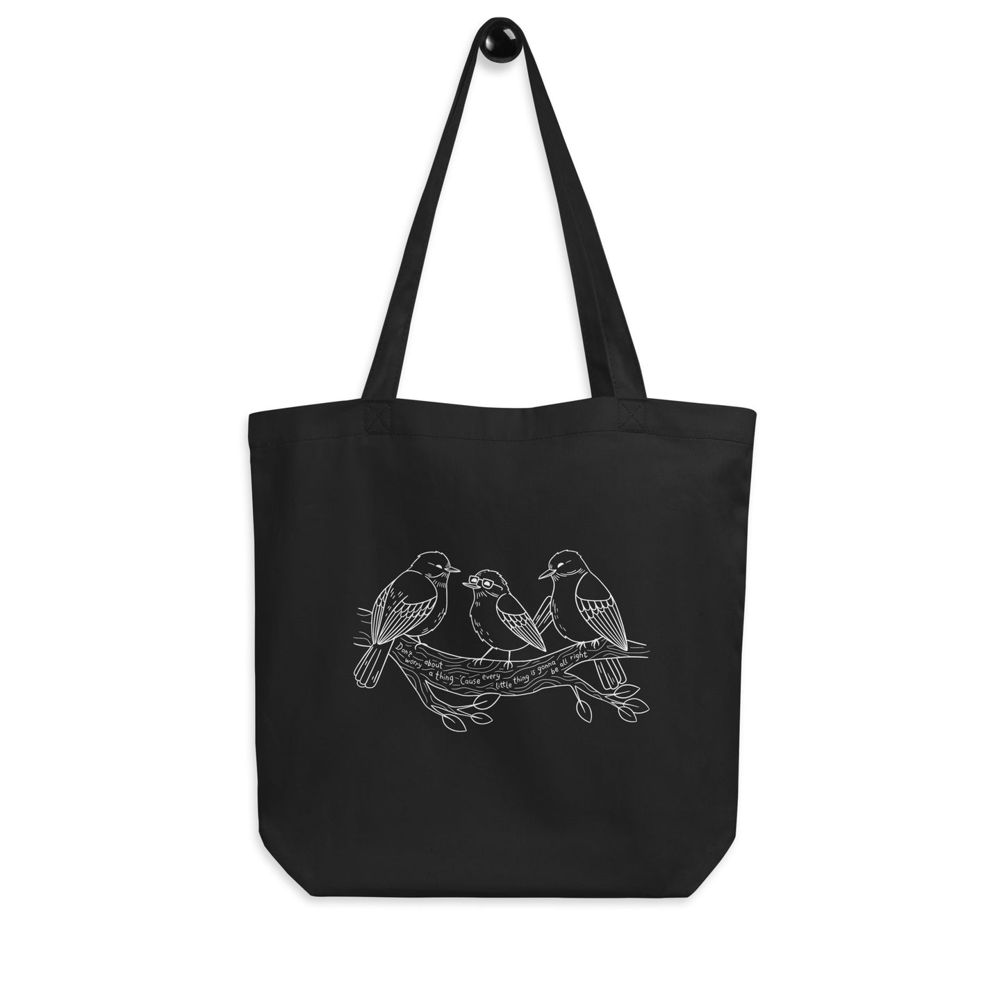 Three Little Birds — Large Eco Tote