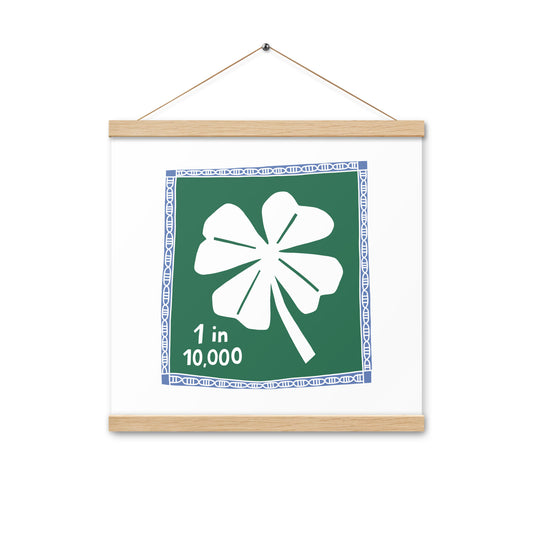 1 in 10,000 — Poster with Hanger