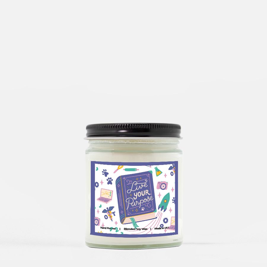 Live Your Purpose — 9oz Candle