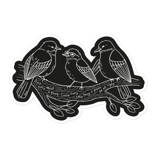 Three Little Birds — Stickers