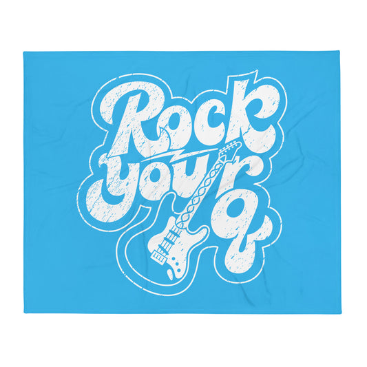 Rock Your Q — Throw Blanket
