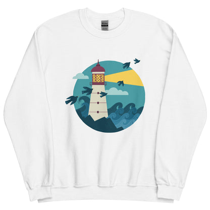 Lighthouse — Adult Unisex Crewneck Sweatshirt