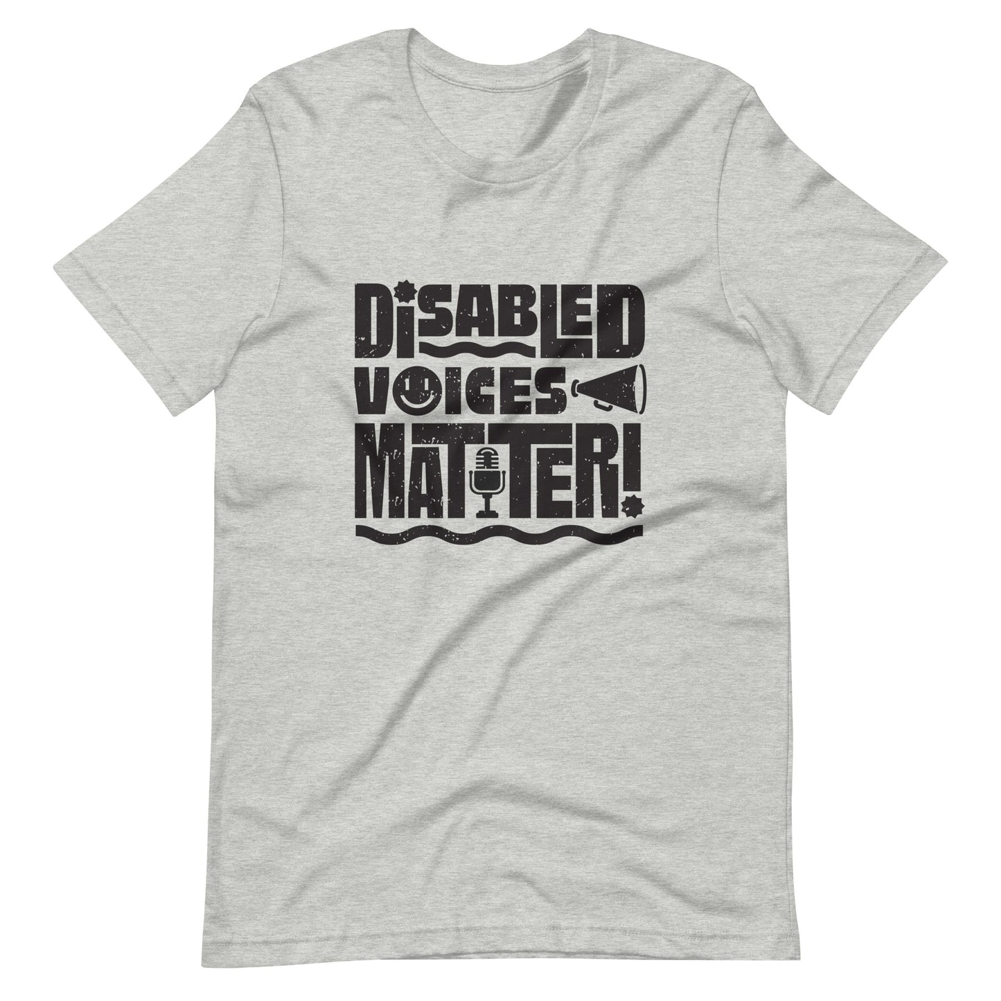 Disabled Voices Matter — Adult Unisex Tee