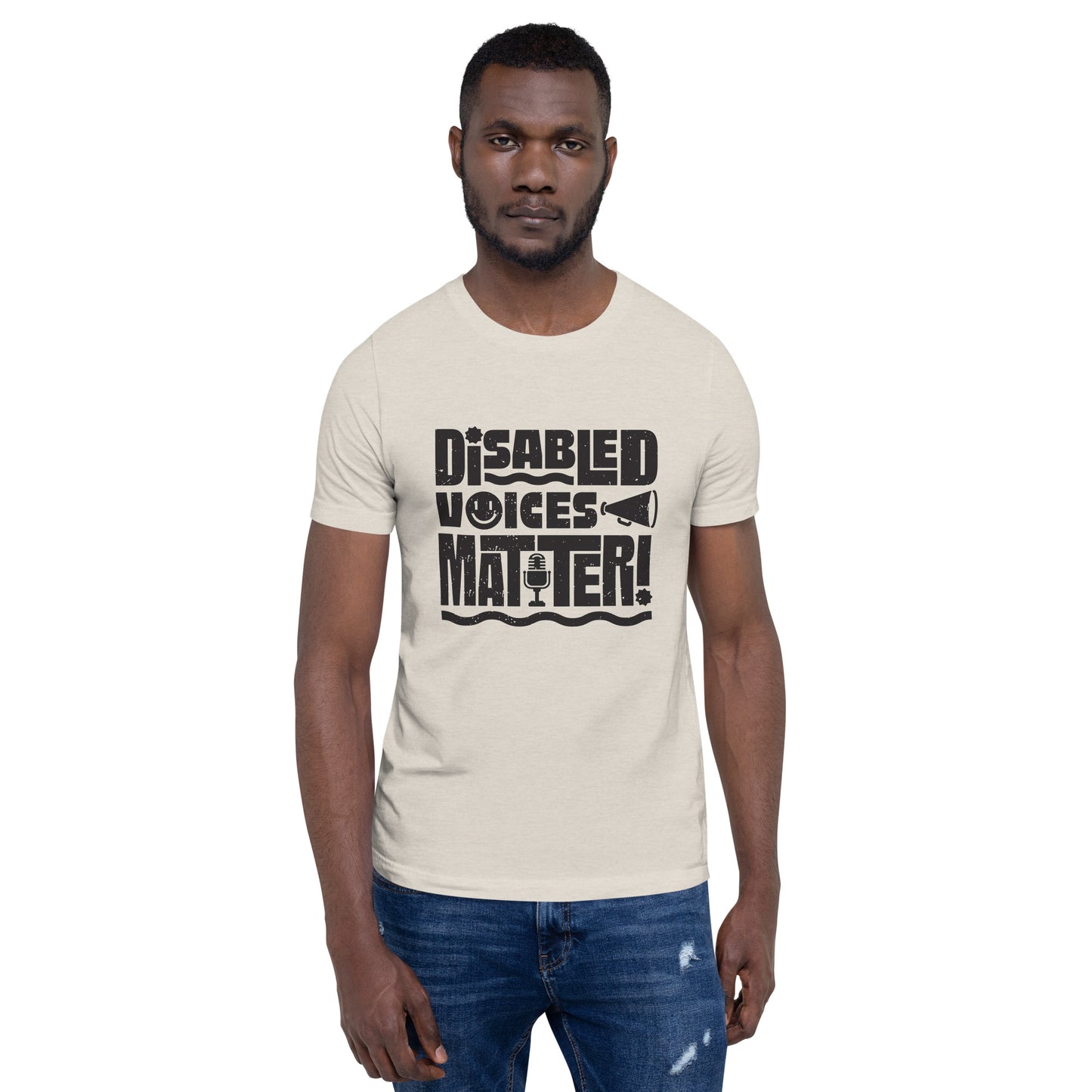 Disabled Voices Matter — Adult Unisex Tee