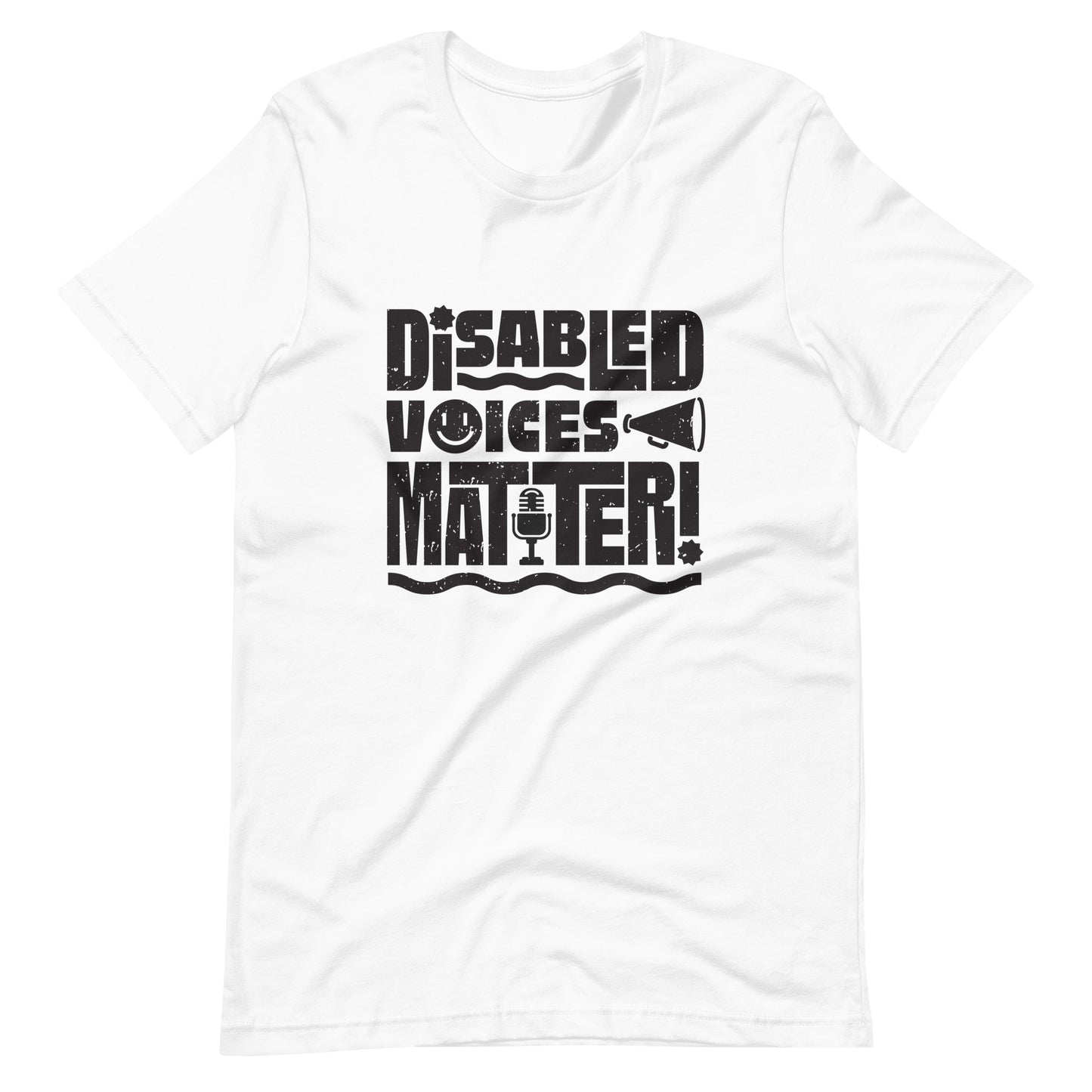 Disabled Voices Matter — Adult Unisex Tee