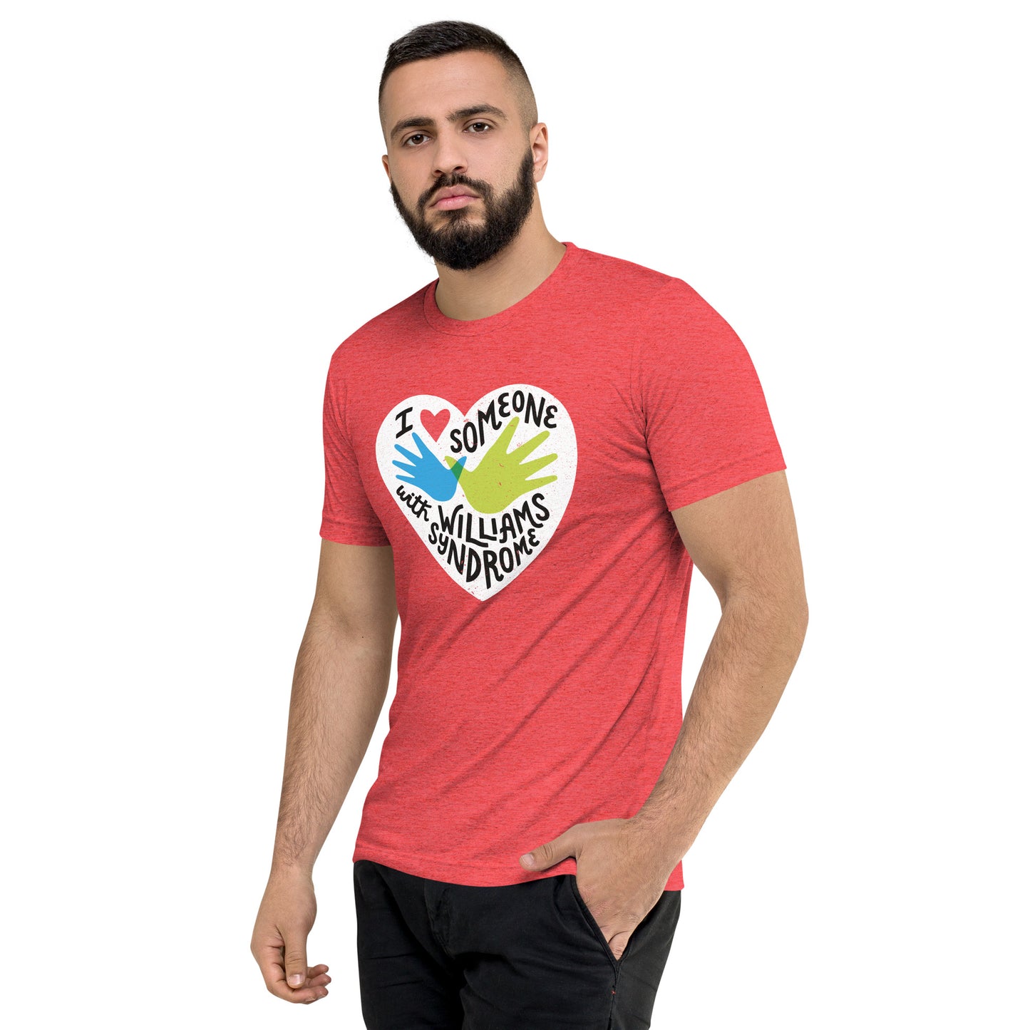 I Love Someone with Williams Syndrome — Triblend Tee
