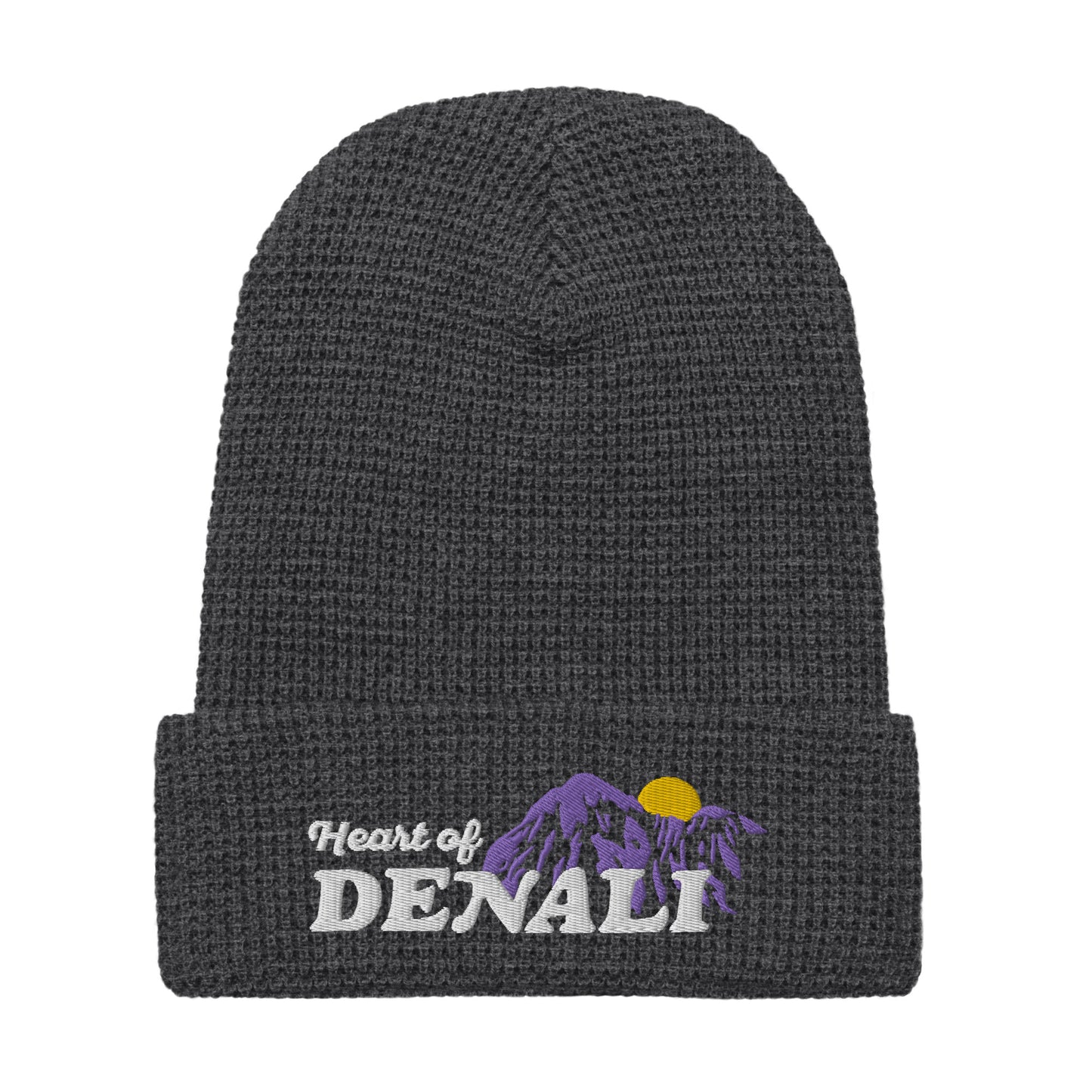 Heart of Denali — Waffle Beanie