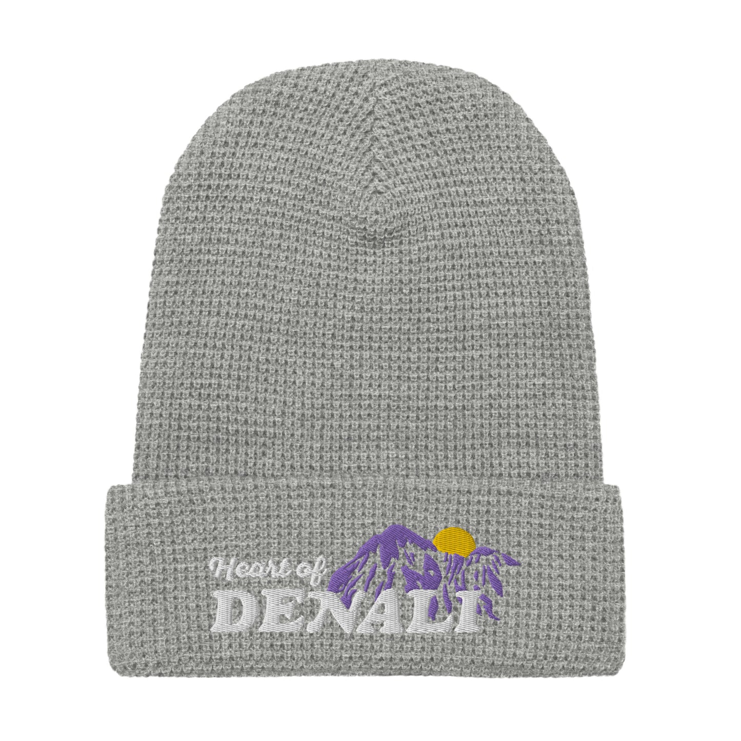 Heart of Denali — Waffle Beanie