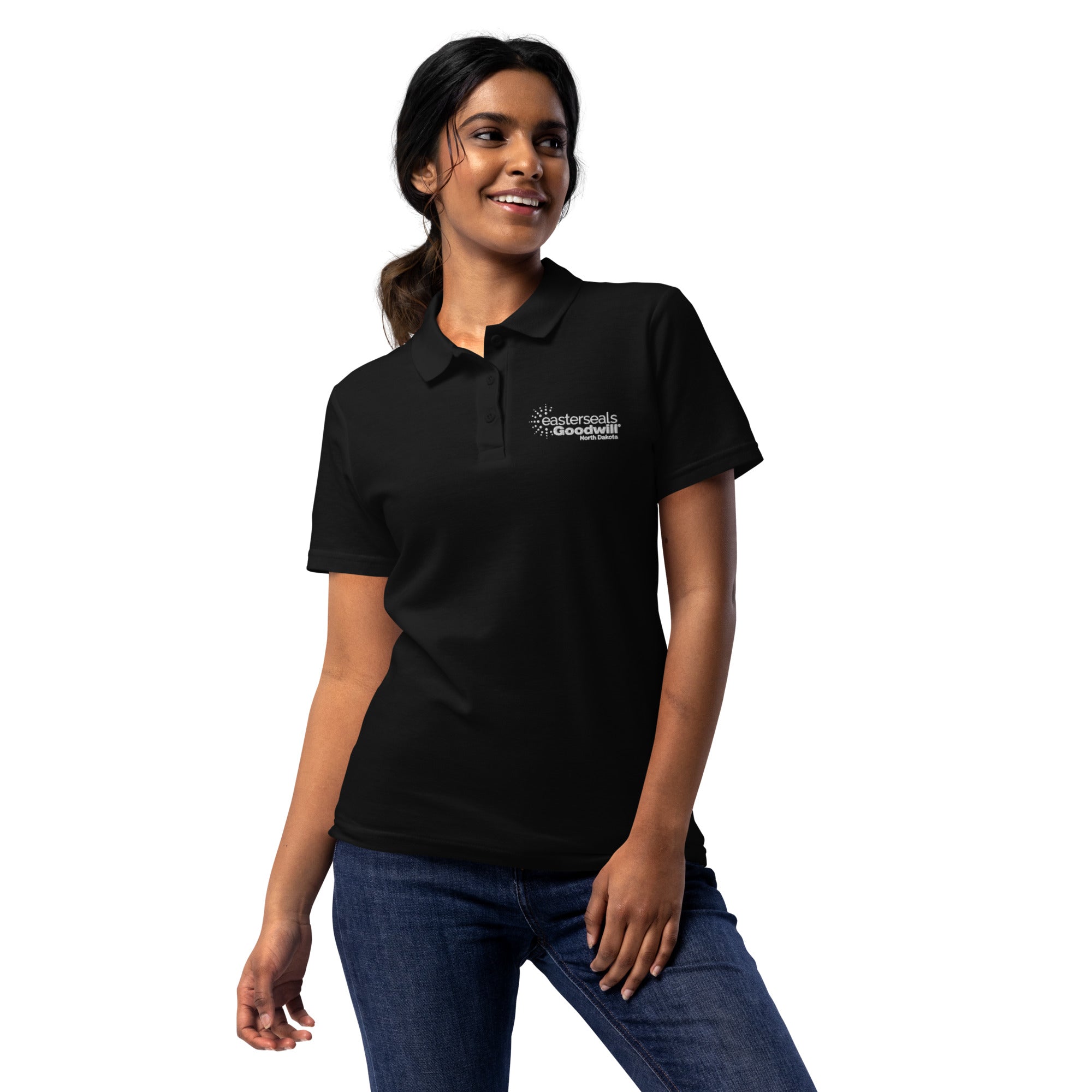 Easterseals Goodwill® ND — Women's Pique Polo Shirt – Outshine Labels