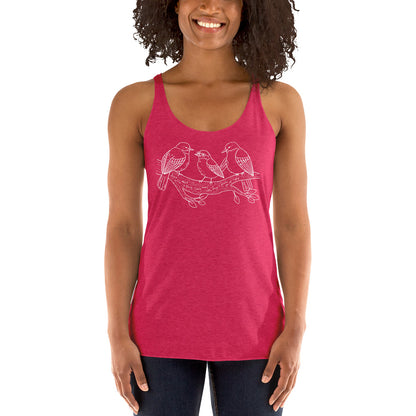 Three Little Birds — Women's Racerback Tank