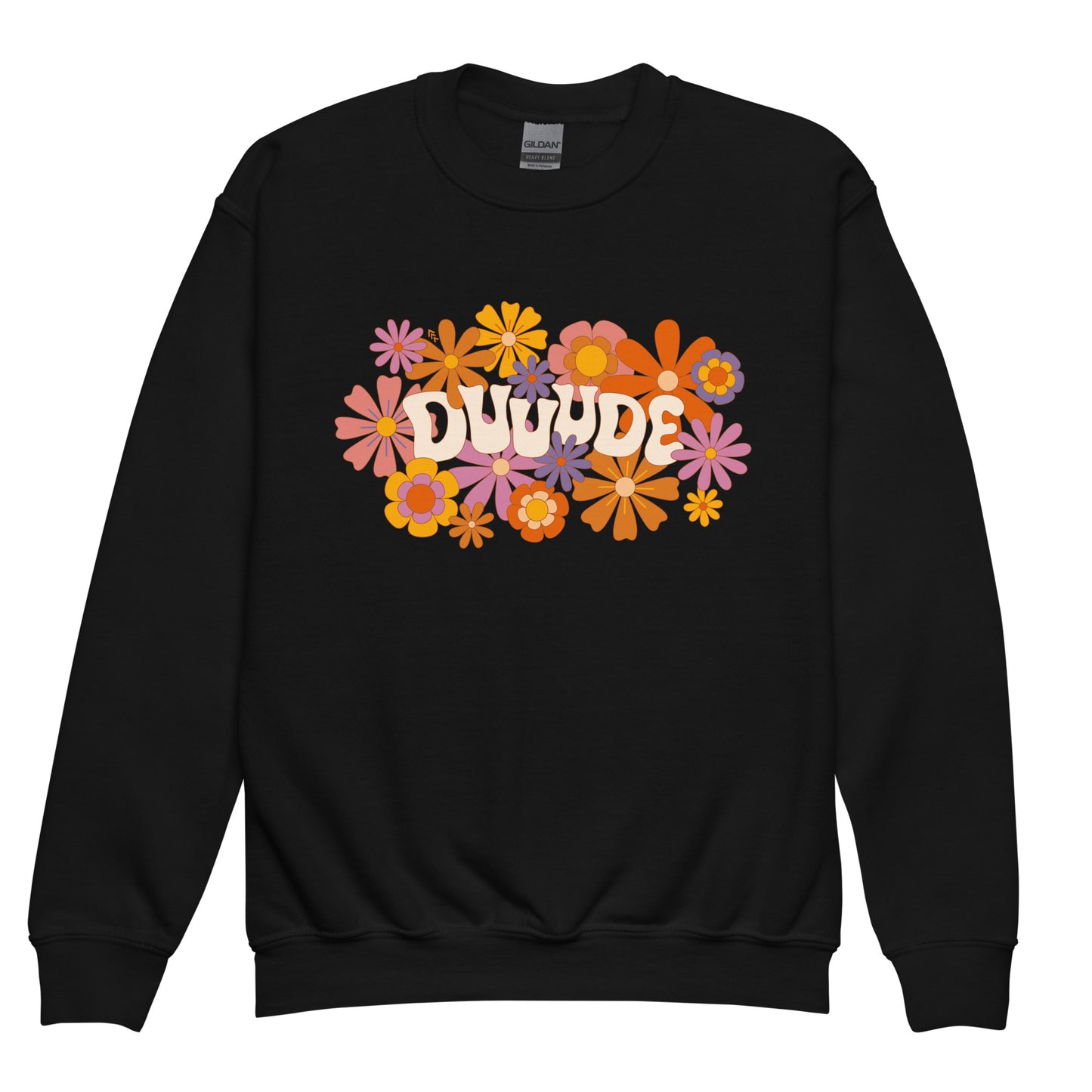 Dude — Youth Crewneck Sweatshirt