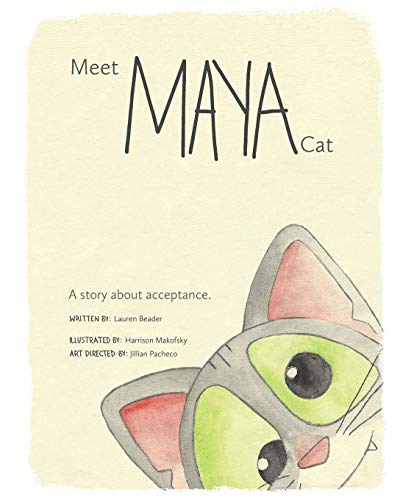 Meet Maya Cat Book — SIGNED COPY + FREE STICKER