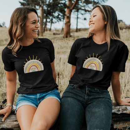 Light For Levi — Rainbow Relaxed Women's Tee