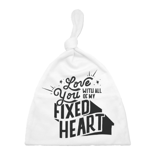 Love You With All Of My Fixed Heart – Knotted Baby Beanie