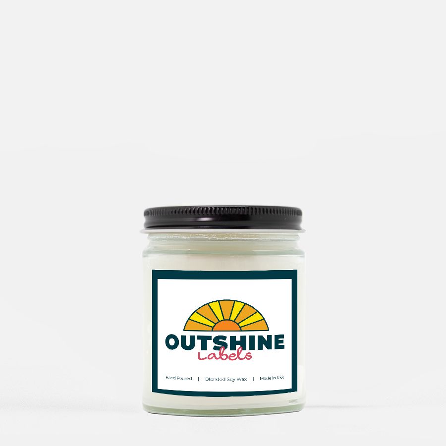 Outshine Labels — 9oz Candle